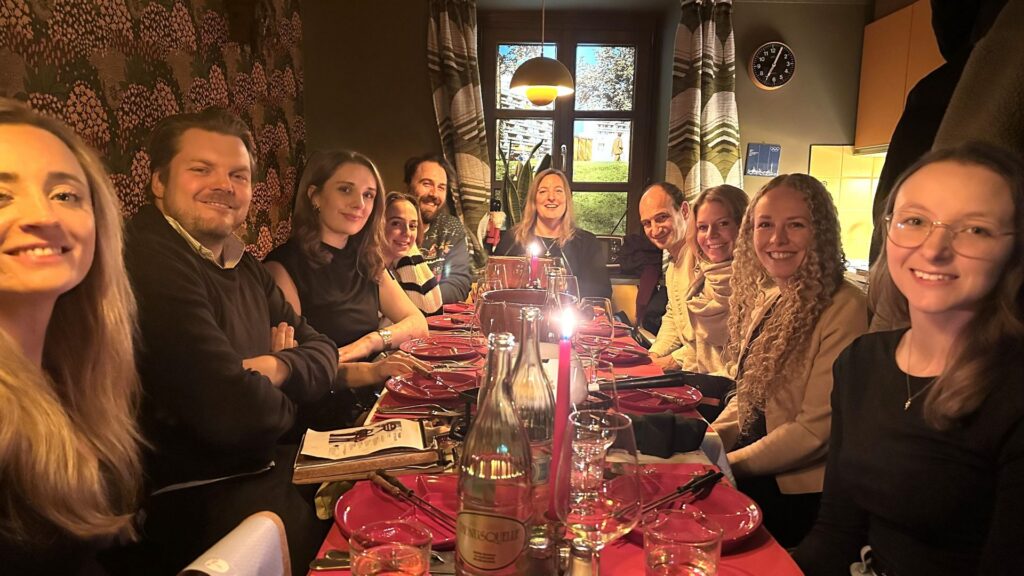 B2B-Team mydays bei der Weihnachtsfeier